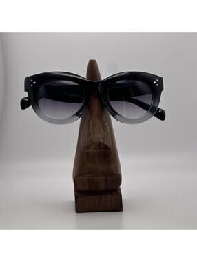 A.J. Morgan Black to Gray Gradient Cat Eye Sunglasses